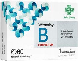 Vitaminų B kompleksas World Health 60 tabletų