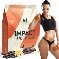 Baltymų papildas MYPROTEIN IMPACT WHEY ISOLATE 900g, vanilės skonio
