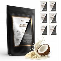 Baltyminiai milteliai 3000g WPC 70% baltymų, baltasis šokoladas ir kokosai Victorious