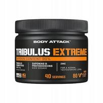 Maisto papildas BODY ATTACK Tribulus Extreme, 80 vegetariškų kapsulių