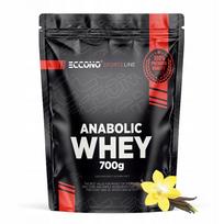 Baltyminiai milteliai ECCONO ANABOLIC WHEY PROTEIN 700 g, 80% baltymų, su kreatinu