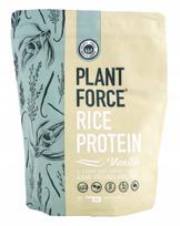 Ryžių baltymų milteliai PLANTFORCE, vaniliniai, 800 g