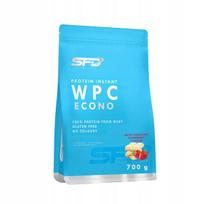 Baltyminiai milteliai SFD WPC Econo 700g baltojo šokolado ir braškių skonio