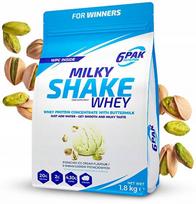 Išrūgų baltymų milteliai 6PAK Milky Shake Whey Protein WPC 1,8 kg, pistacijų skonio