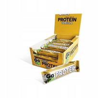Baltyminis batonėlis Sante GO ON 24 x 50g, vanilės skonio