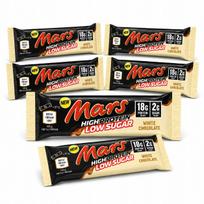 Baltyminis batonėlis Mars Hi Protein Low Sugar 57 g su baltuoju šokoladu