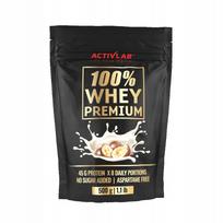 Išrūgų baltymai Activlab 100% Whey Premium 500g, Biscuit