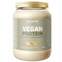 Baltyminiai milteliai 7Nutrition Vegan Protein 660 g, natūralaus skonio