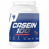 Baltyminiai milteliai TREC CASEIN 100 600 g, šokolado skonio