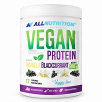 Baltyminiai milteliai ALLNUTRITION VEGAN PROTEIN 500g vanilės ir juodųjų serbentų skonio