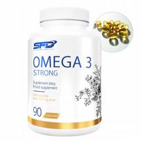 Omega 3 Strong 90 kaps. EPA ir DHA širdžiai, smegenims ir regėjimui