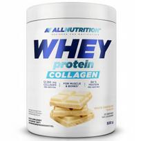 Baltymai su kolagenu Allnutrition Whey Protein Collagen 500g baltojo šokolado skonio