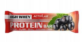 Baltyminis batonėlis Activlab High Whey Protein Bar 80 g juodųjų serbentų