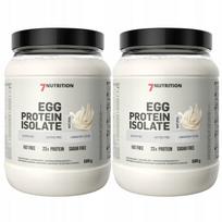 Kiaušinių baltymų izoliatas 7Nutrition EGG Protein 500 g, 2 vnt.