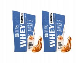 Baltymų papildas ACTIVLAB Whey Protein WPC 85 sūdyta karamelė 500 g, 2 vnt.