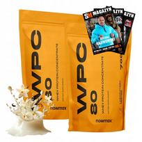 Išrūgų baltymai NOWMAX WPC 80, 700 g, 2 vnt.