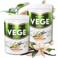 Sojų baltymų izoliatas ActivLab VEGE PROTEIN 500g, vanilės, be cukraus, 2 vnt.