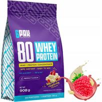 Išrūgų baltymai WPC 80 908 g su BCAA