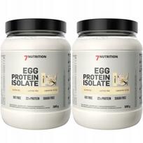 Kiaušinių baltymų proteinas 7Nutrition EGG Protein 500 g, vanilės, be laktozės, 2 vnt.