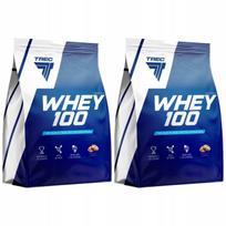 Išrūgų baltymų koncentratas TREC Whey 81g 2 vnt.