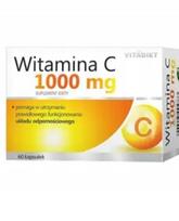 Maisto papildas Vitamin C 1000 mg 60 kapsulių Vitadiet