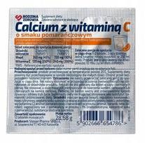 Kalcis su vitaminu C, 12 vnt.