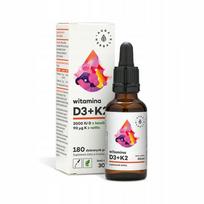 Maisto papildas AURA HERBALS Vitamin D3 2000 IU + K2 lašai 30 ml