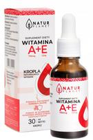 Vitaminų A+E lašai 30ml Natur Planet odai