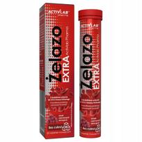 Geležies papildas Activlab Pharma Iron Extra Red Grape, 20 putojančių tablečių
