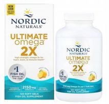 Žuvų taukai Nordic Naturals Ultimate Omega 2X 2150 mg 120 kaps. EPA DHA