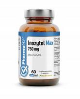 Maisto papildas PharmoVit Inositol Max 750 mg Myo-inositol, 60 kapsulių