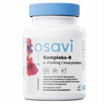 Maisto papildas Osavi Complex B, 60 kapsulių, be cukraus, veganams