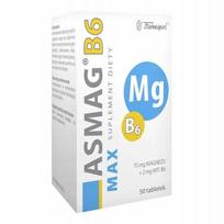 Maisto papildas Asmag B6 Max, 50 tablečių