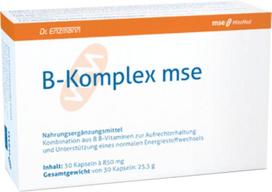 Vitaminų B kompleksas MSE kapsulės 30 vnt. Mito-Pharma