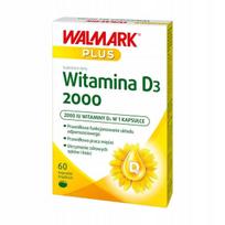 Vitaminai D3 Walmark Plus 2000, minkštos kapsulės, 60 vnt.