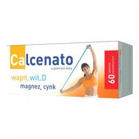 Maisto papildas Calcenato Calcium Vitamin D3 Magnesium Zinc, 60 tablečių