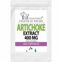 Maisto papildas FOREST VITAMIN artišokų ekstraktas 400mg 100 kapsulių
