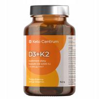 Maisto papildas Vitamin D3+K2 Keto Centrum, 90 kapsulių