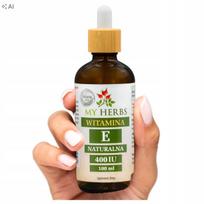 Natūralus vitaminas E aliejuje 400 IU 100 ml