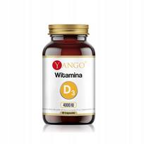Vitaminas D3 Yango 4000 IU, 90 kapsulių