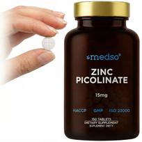 Cinko pikolinatas 15 mg, 150 tablečių
