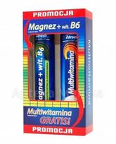Maisto papildas ZDROVIT Magnesium su vitaminu B6, Multivitamin, 24 putojančios tabletės + 20 putojančių tablečių