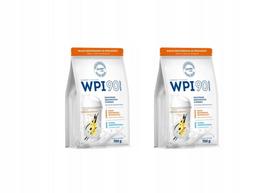 Baltymų izoliato WPI90 vaniliniai milteliai, 2 x 700 g rinkinys