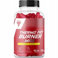 Maisto papildas riebalų deginimui TREC THERMO FAT BURNER 120 kapsulių su guarana ir karnitinu