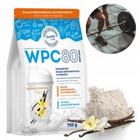 Išrūgų baltymų koncentratas WPC80 vanilinis 700g SPOMLEK