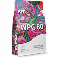 Baltyminiai milteliai KFD WPC 80 750 g dvigubas šokoladas
