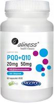Maisto papildas ALINESS PQQ 20 mg + kofermentas Q10 50 mg, 60 kaps.