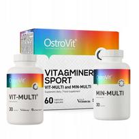 Vitaminų ir mineralų kompleksas OstroVit VITA MINERALS METHYLATED, 60 kapsulių