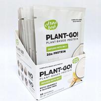 Augalinis baltymas su vanilės skoniu ir MCT, 10 x 33g, PLANT-GO!