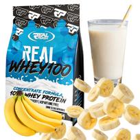 Proteino papildas Real Pharm Real Whey 100 2000g bananų
